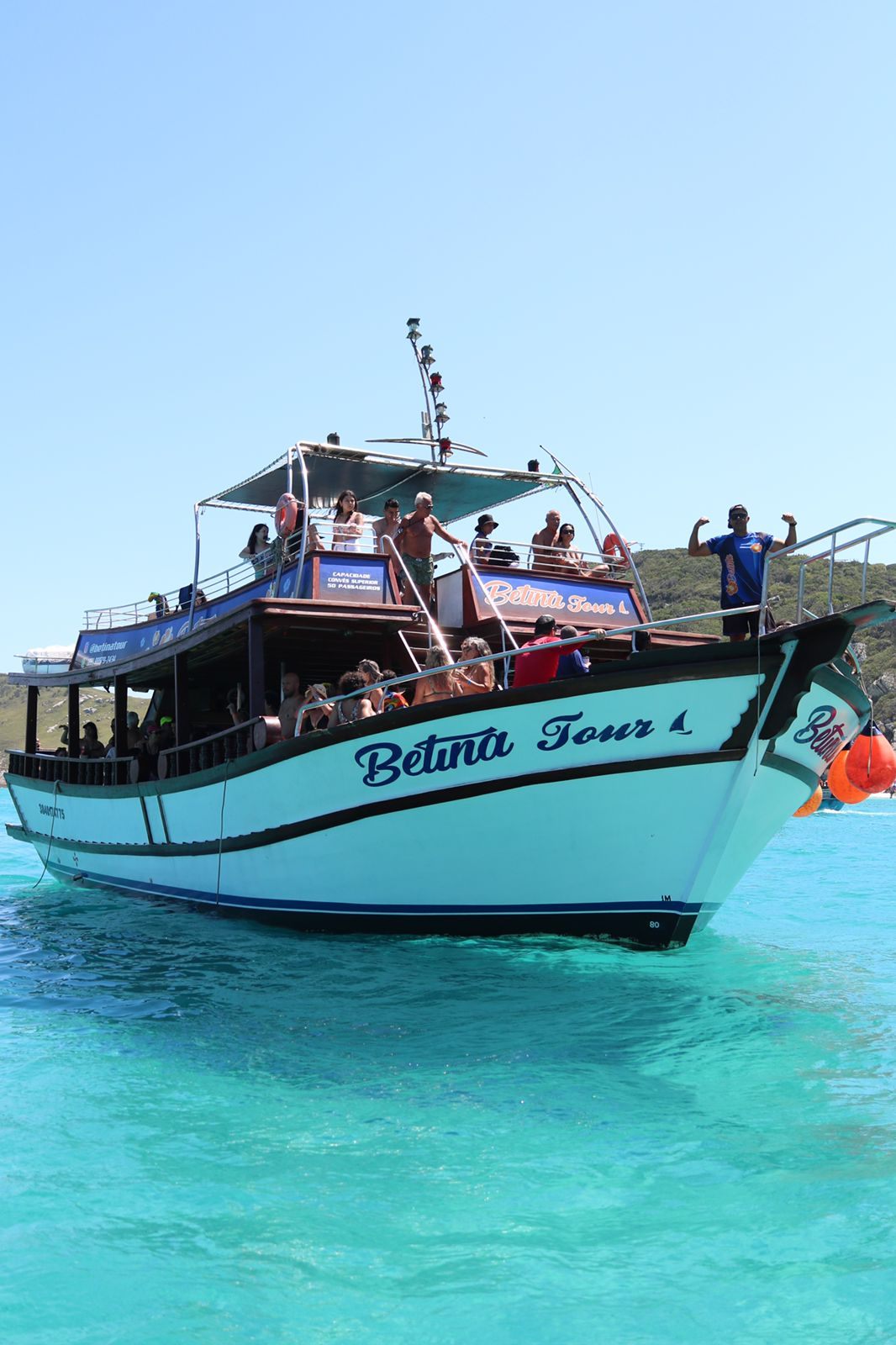 Tour dia completo Arraial do Cabo